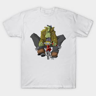 Hunk on a trike T-Shirt